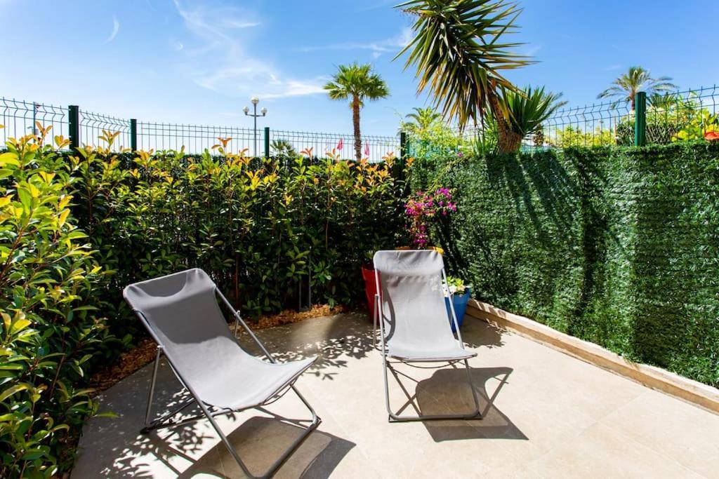 #43 Design Studio Terrace Ac Wifi Sea View 1Min Beach Nice Exteriör bild